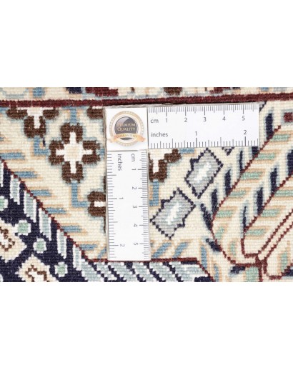 Tappeto Nain 9La Persia bianco grigio 92x120