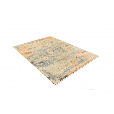 Tappeto Mamlouk Pakistan azzurro grigio 150x202
