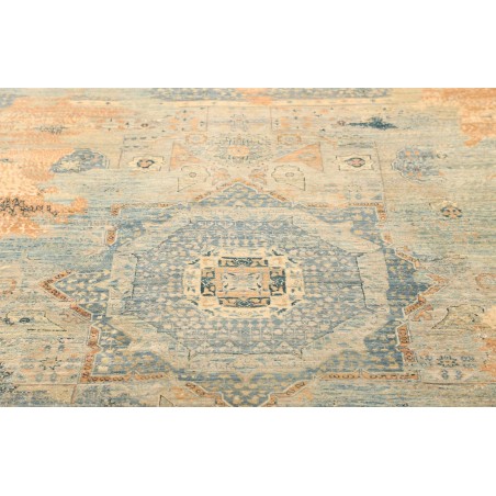 Tappeto Mamlouk Pakistan azzurro grigio 150x202