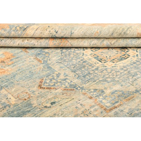 Tappeto Mamlouk Pakistan azzurro grigio 150x202