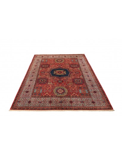 Tappeto Mamlouk Pakistan marrone grigio 146x198