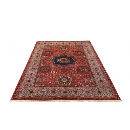 Tappeto Mamlouk Pakistan marrone grigio 146x198
