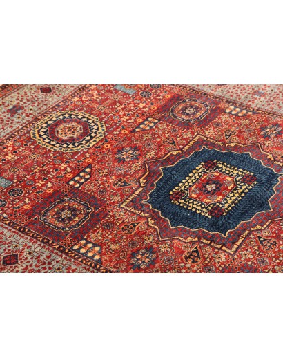 Tappeto Mamlouk Pakistan marrone grigio 146x198
