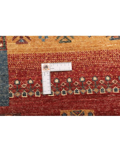 Tappeto Fun Collection Pakistan rosso grigio 170x245