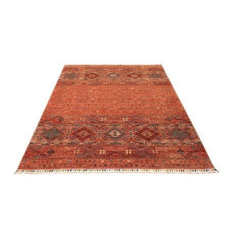 Tappeto Rubin Pakistan rosso 150x202