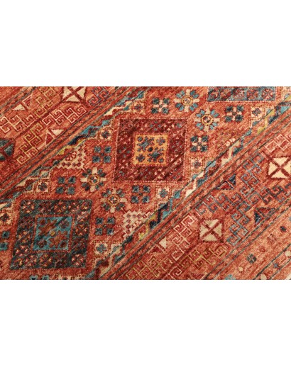 Tappeto Rubin Pakistan rosso 150x202