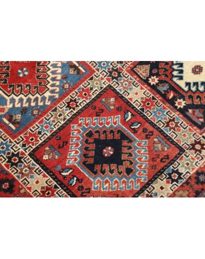 Tappeto Yalameh Persia marrone grigio 78x132