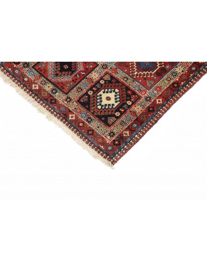 Tappeto Yalameh Persia marrone grigio 78x132