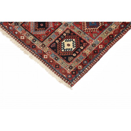 Tappeto Yalameh Persia marrone grigio 78x132