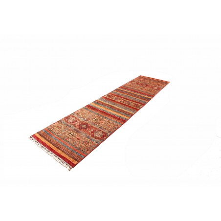 Tappeto Samarkand Pakistan marrone bianco 80x304