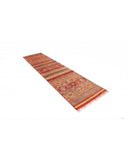 Tappeto Samarkand Pakistan marrone bianco 80x304