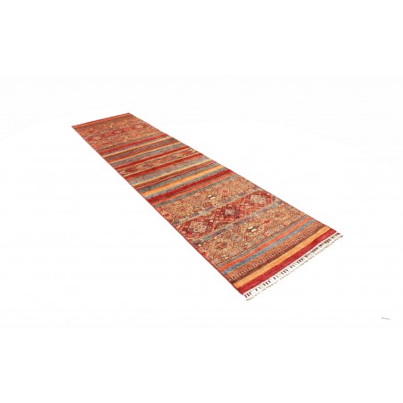 Tappeto Samarkand Pakistan marrone bianco 80x304