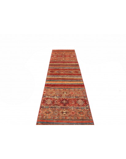 Tappeto Samarkand Pakistan marrone bianco 80x304