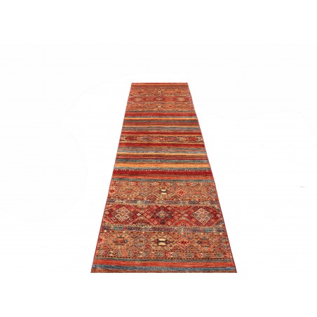 Tappeto Samarkand Pakistan marrone bianco 80x304