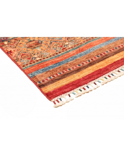 Tappeto Samarkand Pakistan marrone bianco 80x304