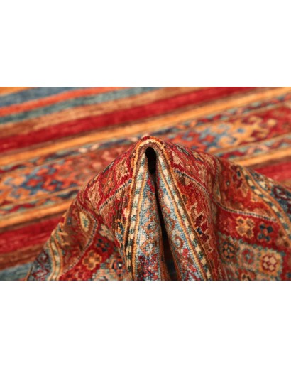 Tappeto Samarkand Pakistan marrone bianco 80x304