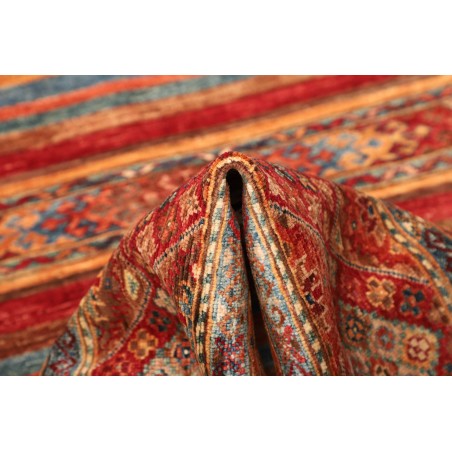 Tappeto Samarkand Pakistan marrone bianco 80x304