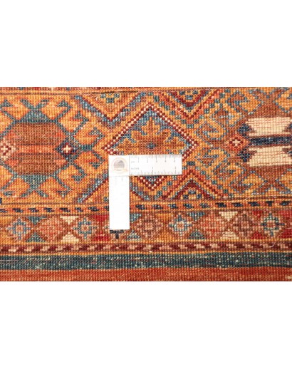 Tappeto Samarkand Pakistan marrone bianco 80x304