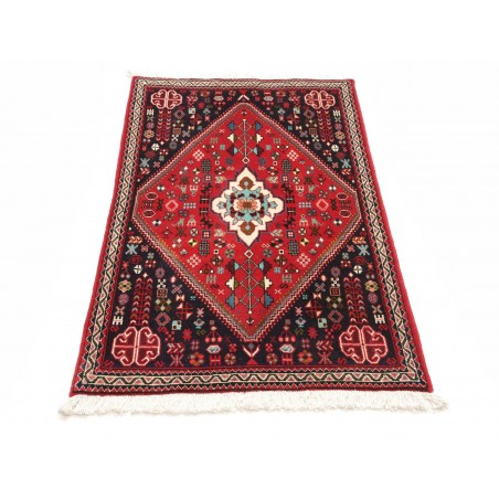 Tappeto Abadeh Persia bianco rosso 76x126