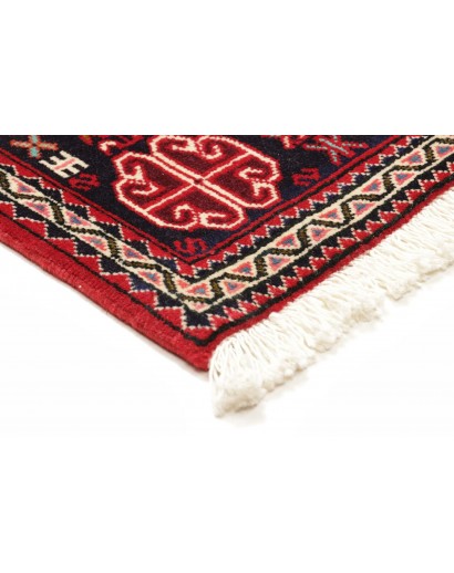 Tappeto Abadeh Persia bianco rosso 76x126
