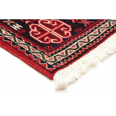Tappeto Abadeh Persia bianco rosso 76x126