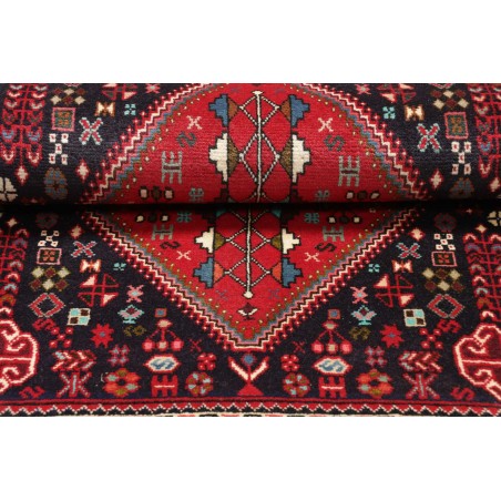 Tappeto Abadeh Persia bianco rosso 76x126