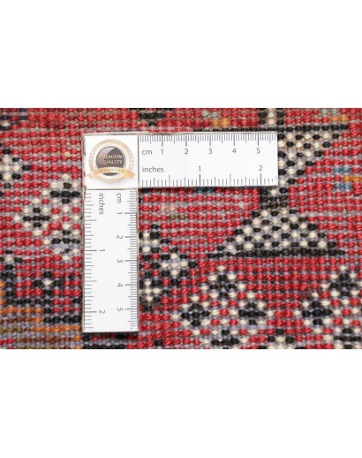 Tappeto Abadeh Persia bianco rosso 76x126