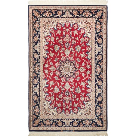 Tappeto Isfahan Persia beige grigio 108x174