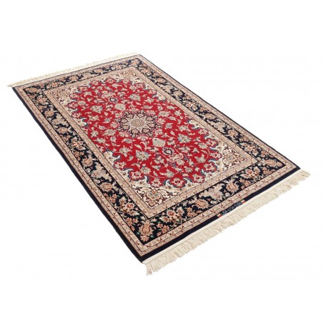 Tappeto Isfahan Persia beige grigio 108x174