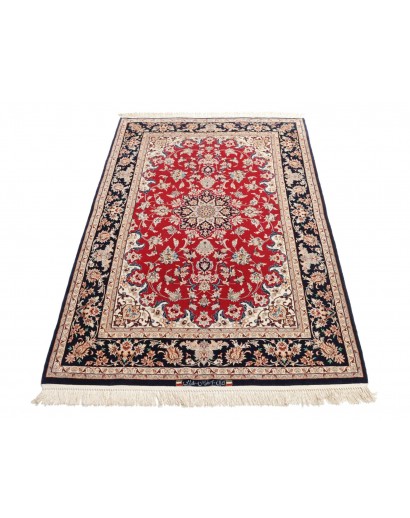 Tappeto Isfahan Persia beige grigio 108x174