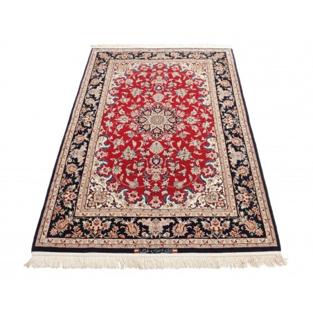 Tappeto Isfahan Persia beige grigio 108x174