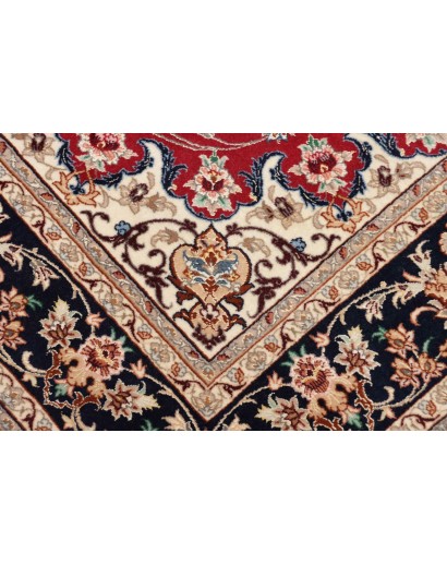 Tappeto Isfahan Persia beige grigio 108x174