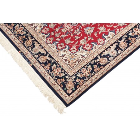 Tappeto Isfahan Persia beige grigio 108x174