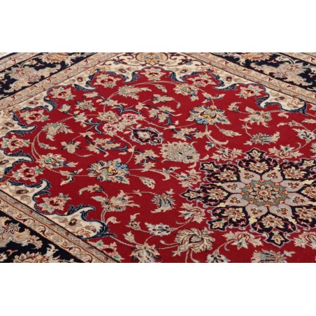 Tappeto Isfahan Persia beige grigio 108x174