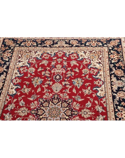 Tappeto Isfahan Persia beige grigio 108x174