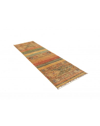 Tappeto Rubin Pakistan marrone azzurro 79x251