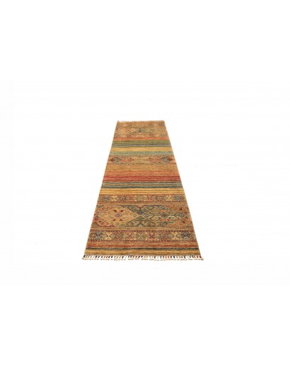 Tappeto Rubin Pakistan marrone azzurro 79x251