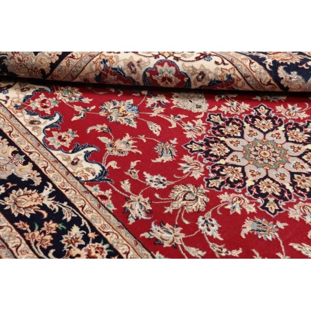 Tappeto Isfahan Persia beige grigio 108x174