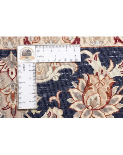 Tappeto Isfahan Persia beige grigio 108x174