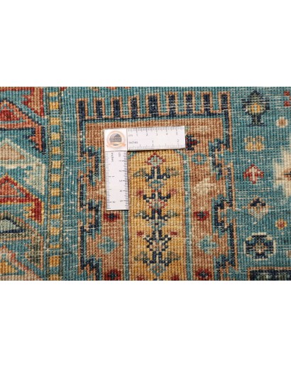Tappeto Tribal Pakistan azzurro marrone 80x121