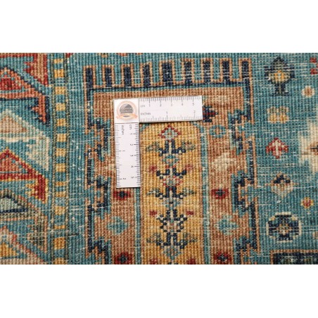 Tappeto Tribal Pakistan azzurro marrone 80x121