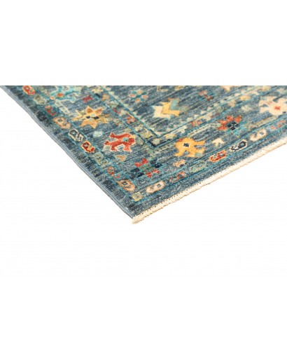 Tappeto Tribal Pakistan bianco grigio 79x123