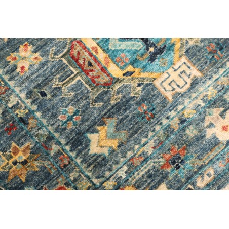 Tappeto Tribal Pakistan bianco grigio 79x123