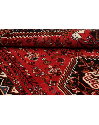 Tappeto Shiraz Persia marrone beige 160x267