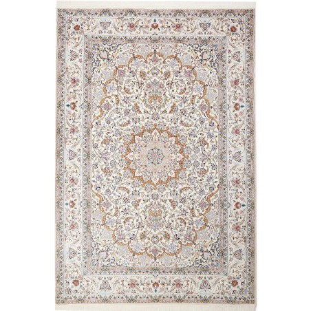 Tappeto Nain 9La Persia bianco azzurro 206x303