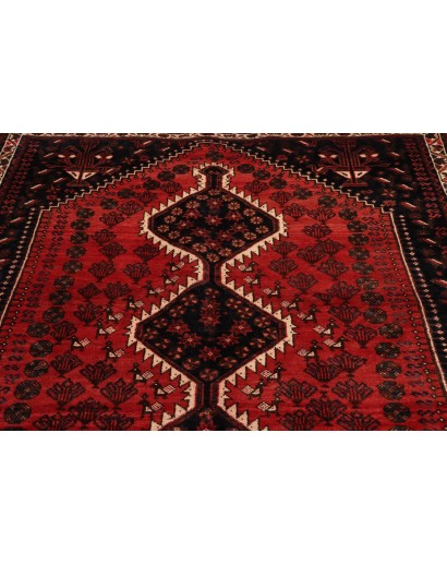 Tappeto Shiraz Persia grigio marrone 170x247