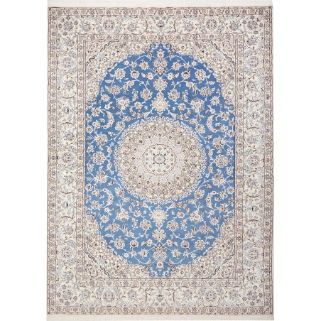 Tappeto Nain 9La Persia bianco grigio 253x347