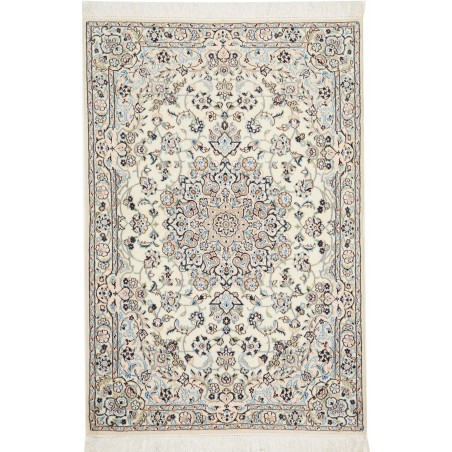 Tappeto Nain 9La Persia bianco grigio 104x153