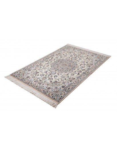 Tappeto Nain 9La Persia bianco grigio 104x153