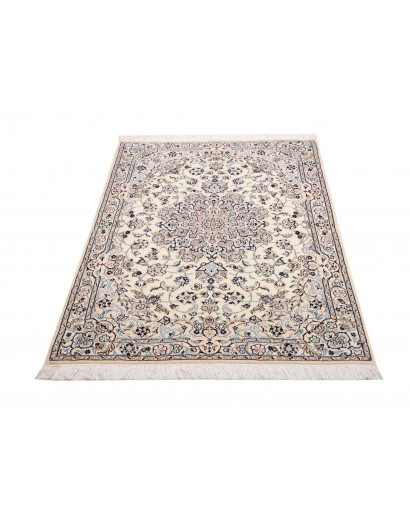 Tappeto Nain 9La Persia bianco grigio 104x153